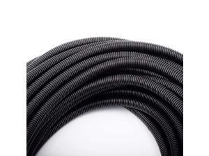 FT 12 Wire Loom Split Tubing Auto Wire Conduit Flexible Cover FT 12 Wire Loom Split Tubing Auto Wire Conduit Flexible Cover