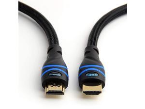 4K HDMI Cable 10 Feet Black4K 60Hz High Speed Nylon Braided 4K HDMI Cable 10 Feet Black4K 60Hz High Speed Nylon Braided