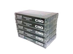 Professional Industrial Communicator Series C90 Audio Cassette Tapes 5 Pack