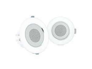 4 Ceiling Wall Mount Speakers Pair of 2Way Full Range Sound Stereo Speaker Audio System Flush Design w Aluminum Alloy Frame Housing 60Hz 20kHz Frequency Response amp 160 Watts Peak PDIC4 4 Ceiling Wall Mount Speakers Pair of 2Way Full Range Sound Stereo Speaker Audio System Flush Design w Aluminum Alloy Frame Housing 60Hz 20kHz Frequency Response amp 160 Watts Peak PDIC4