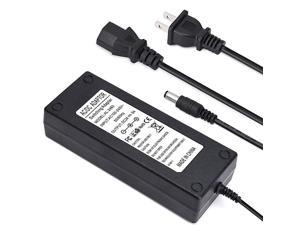 12V 5A Power Supply Adapter 50/60HZ, US Plug, 4.6FT Power Cord, AC 100-240V  to 12V 5A Switching Transformer Jack 5.5mm x 2.5mm for LED Strip, Light,  Cameras CCTV 