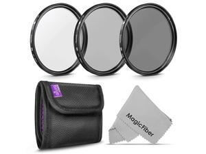 62MM Professional Photography Filter Kit UV CPL Polarizer Neutral Density ND4 for Camera Lens with 62MM Filter Thread + Filter Pouch 62MM Professional Photography Filter Kit UV CPL Polarizer Neutral Density ND4 for Camera Lens with 62MM Filter Thread + Filter Pouch