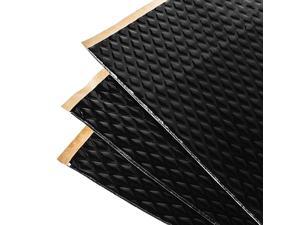 Black 80 Mil 36 Sq Ft Car Sound Deadening butyl automotive deadener restoration mat and Noise dampening insulation Black 80 Mil 36 Sq Ft Car Sound Deadening butyl automotive deadener restoration mat and Noise dampening insulation