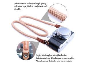 Soft Cotton Camera Neck Strap Shoulder Strap Compatible with Sony A6000 A6300 A6500 A6400 A6100 A6600 RXIR II RX10 IV X100F XT30 XT3 XT4 XT20 XT2 X100T Camera Coffee Soft Cotton Camera Neck Strap Shoulder Strap Compatible with Sony A6000 A6300 A6500 A6400 A6100 A6600 RXIR II RX10 IV X100F XT30 XT3 XT4 XT20 XT2 X100T Camera Coffee