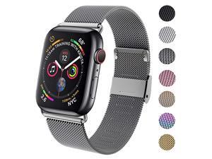 Compatible for Apple Watch Band 38mm 40mm 42mm 44mm Wristband Loop Replacement Band for Iwatch Series 4Series 3Series 2Series 1Space Gray38mm40mm Compatible for Apple Watch Band 38mm 40mm 42mm 44mm Wristband Loop Replacement Band for Iwatch Series 4Series 3Series 2Series 1Space Gray38mm40mm