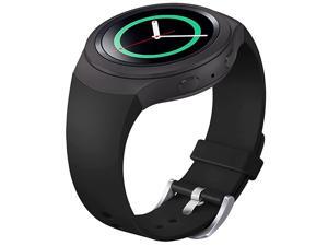 Band for Samsung Gear S2 Soft Silicone Sports Style Replacement Strap Work for Samsung Gear S2 Smart Watch SMR720 SMR730 Version Only Black Band for Samsung Gear S2 Soft Silicone Sports Style Replacement Strap Work for Samsung Gear S2 Smart Watch SMR720 SMR730 Version Only Black