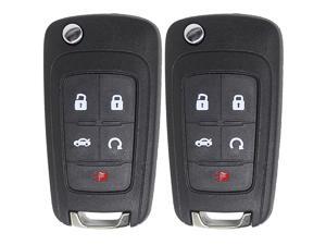 Replacement for New Keyless Remote 5 Button Flip Car Key Fob for Vehicles That Use FCC OHT01060512 (2 Pack) Replacement for New Keyless Remote 5 Button Flip Car Key Fob for Vehicles That Use FCC OHT01060512 (2 Pack)