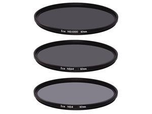 82mm Slim ND Filter Set ND1000 ND64 ND8 Neutral Density 82 10 6 3 Stop Optical Glass 82mm Slim ND Filter Set ND1000 ND64 ND8 Neutral Density 82 10 6 3 Stop Optical Glass