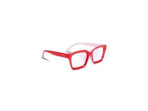 Retro Square Blue Light Blocking Reading Glasses Anti Glare Digital Eyestrain Reader B2479 Red 125x Retro Square Blue Light Blocking Reading Glasses Anti Glare Digital Eyestrain Reader B2479 Red 125x