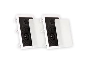 TS65W in Wall 65quot Speakers Surround Sound Home Pair White