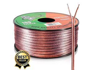 RSW16100 16 Gauge 100 Feet Spool of Speaker Zip Wire RSW16100 16 Gauge 100 Feet Spool of Speaker Zip Wire