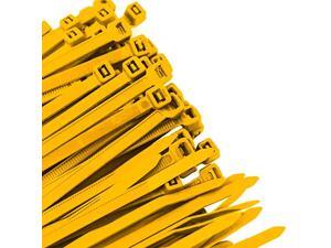 YL11SD100 118Inch Yellow Standard Duty Color Cable Tie Yellow Nylon 100Pack YL11SD100 118Inch Yellow Standard Duty Color Cable Tie Yellow Nylon 100Pack