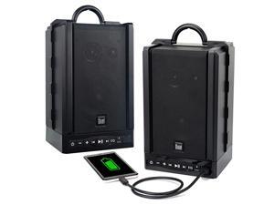 LU48BTS Wireless Portable Bluetooth Speakers | TruWireless Stereo | 100ft Wireless Range | Loud Deep Rich Bass | 12 Hour Playtime | IPX4 | No Wires Needed | Sold in Pairs LU48BTS Wireless Portable Bluetooth Speakers | TruWireless Stereo | 100ft Wireless Range | Loud Deep Rich Bass | 12 Hour Playtime | IPX4 | No Wires Needed | Sold in Pairs