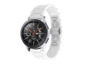 Compatible for Samsung Galaxy Watch Active 40mm Band Ceramic 20MM Women Stainless Steel Butterfly Buckle Wristband Replacement Band for Samsung Galaxy Watch 42mmActive 40mmGear Sport White Compatible for Samsung Galaxy Watch Active 40mm Band Ceramic 20MM Women Stainless Steel Butterfly Buckle Wristband Replacement Band for Samsung Galaxy Watch 42mmActive 40mmGear Sport White