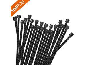 100pcs Cable Zip Ties Heavy Duty 8 Inch Premium Plastic Wire Ties with 50 Pounds Tensile Strength SelfLocking Black Nylon Tie Wraps for Indoor and Outdoor 100pcs Cable Zip Ties Heavy Duty 8 Inch Premium Plastic Wire Ties with 50 Pounds Tensile Strength SelfLocking Black Nylon Tie Wraps for Indoor and Outdoor
