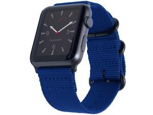 Compatible with Apple Watch Band 42mm 44mm Nylon NATO Sport iWatch Bands Replacement Woven Canvas Strap Rugged Steel Adapters Loop Buckle for Series 4 Series 3 2 1 42 44 SML Blue Compatible with Apple Watch Band 42mm 44mm Nylon NATO Sport iWatch Bands Replacement Woven Canvas Strap Rugged Steel Adapters Loop Buckle for Series 4 Series 3 2 1 42 44 SML Blue