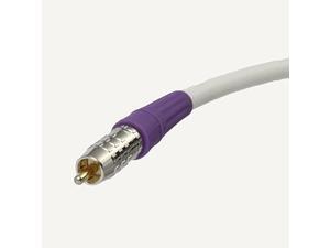 LC1 DoubleShielded Low Capacitance Subwoofer Cable 10 Foot White LC1 DoubleShielded Low Capacitance Subwoofer Cable 10 Foot White