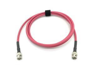 3G/6G HD SDI BNC RG59 Cable Belden 1505A - Red (1.5ft)
