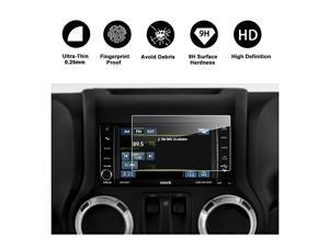 20142018 Jeep Wrangler 65Inch Media Center Uconnect Car Navigation Screen Protecto HD Clear Tempered Glass Car inDash Screen Protective Film 20142018 Jeep Wrangler 65Inch Media Center Uconnect Car Navigation Screen Protecto HD Clear Tempered Glass Car inDash Screen Protective Film
