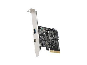 RC509 PCIE PCI Express to USB 31 Type A +Type C Expansion Card USB 31 Gen II SuperSpeed 10Gbps Internal 15Pin Power Connector USBC Port 3A Charging Power With Asmedia Chipset RC509 PCIE PCI Express to USB 31 Type A +Type C Expansion Card USB 31 Gen II SuperSpeed 10Gbps Internal 15Pin Power Connector USBC Port 3A Charging Power With Asmedia Chipset