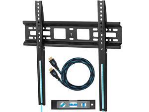 TV Wall Mount Bracket for 2055 TVs Up to VESA 400 and 115 lbs Including a Twisted Veins 10 HDMI Cable and a 6 3Axis Magnetic Bubble Level TV Wall Mount Bracket for 2055 TVs Up to VESA 400 and 115 lbs Including a Twisted Veins 10 HDMI Cable and a 6 3Axis Magnetic Bubble Level