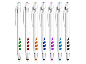 Pens 2 in 1 Touch Screen Writing Pen Sensitive Tip for Most Touchscreen Devices Assorted Barrel Colors Black Ink 14 Pack Pens 2 in 1 Touch Screen Writing Pen Sensitive Tip for Most Touchscreen Devices Assorted Barrel Colors Black Ink 14 Pack