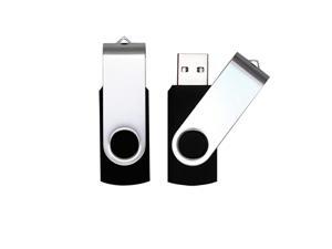 Flash Drive 64GB 2 Pack 20 Thumb Drive Jump Drive Bulk Memory Sticks Zip Drives Swivel Keychain Design Black Flash Drive 64GB 2 Pack 20 Thumb Drive Jump Drive Bulk Memory Sticks Zip Drives Swivel Keychain Design Black