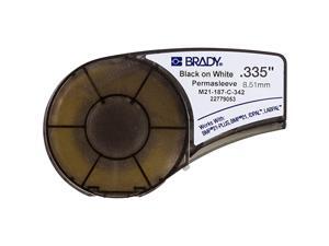 PermaSleeve HeatShrink Polyolefin Wire Marking Sleeves M21187C342 Black On White Sleeves Compatible with BMP21PLUS ID PAL and LABPAL Printers 7 Length 0335quot Width Tw? ???k PermaSleeve HeatShrink Polyolefin Wire Marking Sleeves M21187C342 Black On White Sleeves Compatible with BMP21PLUS ID PAL and LABPAL Printers 7 Length 0335quot Width Tw? ???k