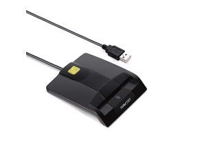 DOD Military USB Common Access CAC Smart Card Reader Compatible with Mac Os Win Horizontal Version