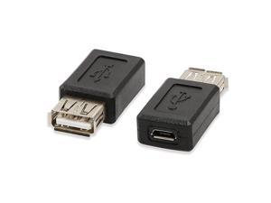 2 Pack USB 20 A Female to USB Micro Female Adapter Converter