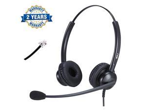Telephone Headset for Cisco Phones Corded RJ9 Office Phone Headset with Noise Cancelling Microphone for Cisco CP-7821 7841 8841 7942G 7931G 7940 7941G 7945G 7960 7961 7961G 7962G 7965 9951 etc