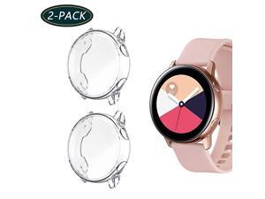 2Pack for Samsung Galaxy Watch Active 1 Screen Protector AllAround TPU AntiScratch Flexible Case Soft Protective Bumper Cover for Galaxy Watch Active 40mm Smartwatch ClearClear 2Pack for Samsung Galaxy Watch Active 1 Screen Protector AllAround TPU AntiScratch Flexible Case Soft Protective Bumper Cover for Galaxy Watch Active 40mm Smartwatch ClearClear