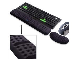 Upgraded Ergonomic Keyboard and Mouse Wrist Rest Support Cushion Pad Set Comfy Soft Memory Foam Gel Padding NonSlip PalmHandWrist Pain Relief Rest Pad for Office Work PC Gaming Laptop Upgraded Ergonomic Keyboard and Mouse Wrist Rest Support Cushion Pad Set Comfy Soft Memory Foam Gel Padding NonSlip PalmHandWrist Pain Relief Rest Pad for Office Work PC Gaming Laptop