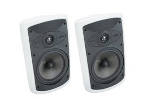OS75 7 Inch 2Way High Performance IndoorOutdoor Speakers Pair White OS75 7 Inch 2Way High Performance IndoorOutdoor Speakers Pair White