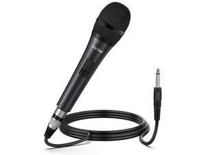 MicrophoneFifine Dynamic Vocal Microphone for SpeakerWired Handheld Mic with On and Off Switch and148ft Detachable CableK6