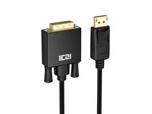 DP to DVI Cable DisplayPort to DVI Adapter Cord10ft 3m 1080P DP to DVI Cable DisplayPort to DVI Adapter Cord10ft 3m 1080P