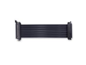 PHCBRSFL30 300mm PciE X16 Riser Cable 180 Degree Adapter Slim Design EMI Shielded Compatible with Enthoo Elite Chassis