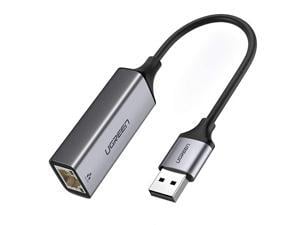 USB Ethernet Adapter Aluminum USB 30 to Network Gigabit RJ45 LAN 101001000 Mbps Adapter Converter Compatible for Nintendo Switch MacBook Mac Pro Mini iMac XPS Surface Pro Notebook PC