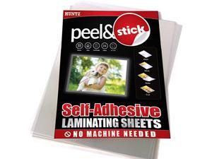 of 24, Self-Adhesive Laminating Sheets, Clear Letter Size (9 x 12 Inches), 4 mil Thickness