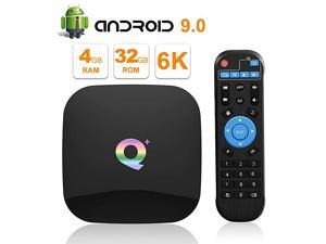 Plus Android 90 TV Box 4GB RAM 32GB ROM WiFi 24GHz H6 uadcore HDMI 20 Support 6K 3DH265