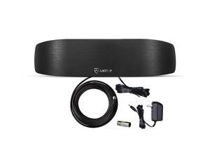 High Gain Indoor Radio Antenna MultiDirectional Amplified AM FM Antenna 50 Miles with Amplifier Signal Booster and 4G Filter for Stereo Radio Audio Signals Perfect for HomeRVMobile Use High Gain Indoor Radio Antenna MultiDirectional Amplified AM FM Antenna 50 Miles with Amplifier Signal Booster and 4G Filter for Stereo Radio Audio Signals Perfect for HomeRVMobile Use