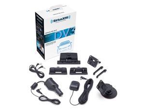 SXDV3 Satellite Radio Vehicle Mounting Kit with Dock and Charging Cable (Black)