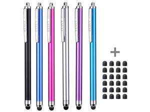 Slim Stylus Stylus Pens for Touch Screens Including Apple iPad Air 2 iPad Pro iPad Mini 4 iPhone 876s iPhone 876s Plus Kindle Fire HD Samsung Galaxy Tab and Nexus 10Pack of 6 Slim Stylus Stylus Pens for Touch Screens Including Apple iPad Air 2 iPad Pro iPad Mini 4 iPhone 876s iPhone 876s Plus Kindle Fire HD Samsung Galaxy Tab and Nexus 10Pack of 6