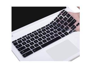Keyboard Skin Cover for Acer Chromebook Spin 11 311 CP311 511 512/Chromebook 11 CB3-131 CB3-132 CP311 C738T CB5-132T/Chromebook Spin 713 CP713 R13 CB5-312T/Acer Chromebook 14 15 inch, Black
