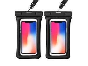 Phone Pouch 2 Pack IPX8 Universal Floating Phone Case TPU Clear Dry Bag for iPhone 66s788plusXXsXS MaxXR Samsung Galaxy s10s9s8 Note 9 up to 65quotBlack+Black Phone Pouch 2 Pack IPX8 Universal Floating Phone Case TPU Clear Dry Bag for iPhone 66s788plusXXsXS MaxXR Samsung Galaxy s10s9s8 Note 9 up to 65quotBlack+Black