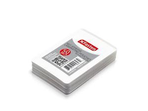 Self-Sealing Laminating Pouches Business Card Size, 9.5 Mil and Hard Self Laminating Business Cards Pouch (Pack of 50)