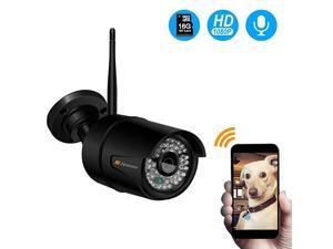 Wireless WiFi IP Security Camera Outdoor HD 1080P CCTV Home Surveillance Audio PreInstalled 16G MicroSD CardOnvif Motion DetectionNight Vision Wireless WiFi IP Security Camera Outdoor HD 1080P CCTV Home Surveillance Audio PreInstalled 16G MicroSD CardOnvif Motion DetectionNight Vision