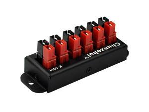 F1011 6Position 45A Power Pole Distribution Block Module Connector Power Splitter Distributor Source Strip F1011 6Position 45A Power Pole Distribution Block Module Connector Power Splitter Distributor Source Strip