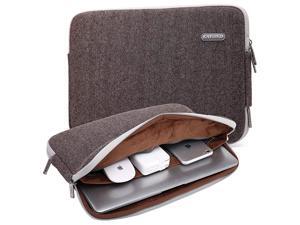 Herringbone Woollen Waterproof Fabric 15617 Inch Laptop Sleeve Case Compatible Old MacBook pro 17 Brown Herringbone Woollen Waterproof Fabric 15617 Inch Laptop Sleeve Case Compatible Old MacBook pro 17 Brown
