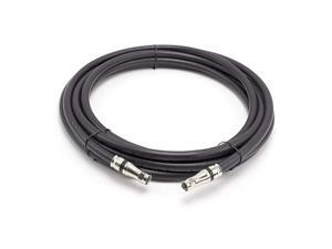 Feet - RG-11 Coaxial Cable F Type Cable High Definition with RG11 Coax Compression Connectors - (Black) Feet - RG-11 Coaxial Cable F Type Cable High Definition with RG11 Coax Compression Connectors - (Black)